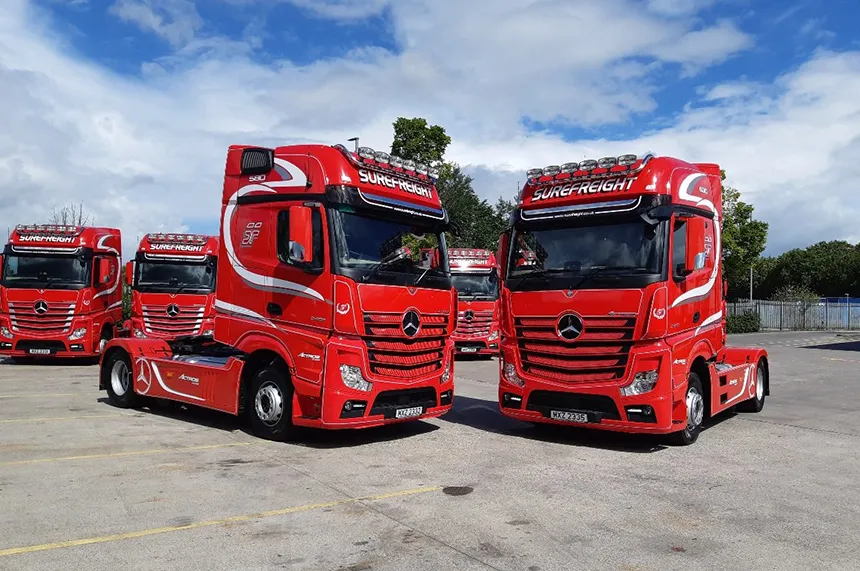 Surefreight and Kenotek Cargo 4100 Forte contactless Snow Foam