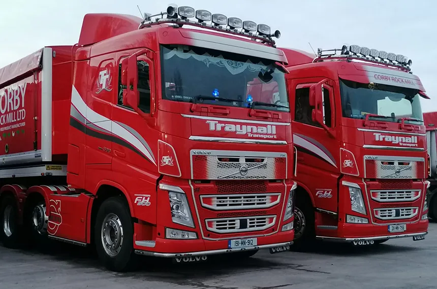 Traynall Transport testimonial 
